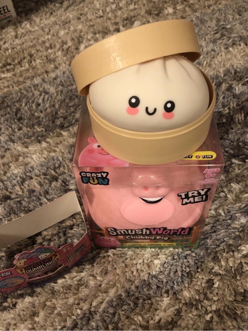 Smush world Chubby Pig & Viral Dumpling HTF Sold Out